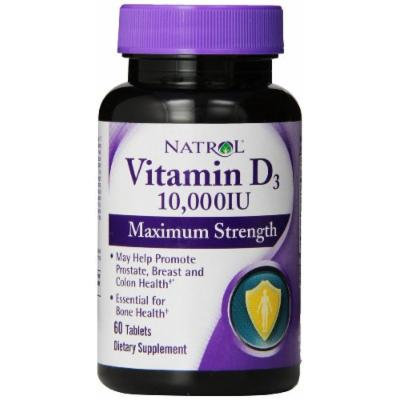 Natrol Vitamin D3 10,000iu, 60 Tablets