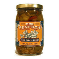 Mrs Renfro, Tomato Green Pckld, 16 OZ (Pack of 6)