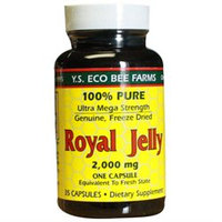 YS Royal Jelly/Honey Bee Royal Jelly 2000 MG - 35 Capsules - Bee Products