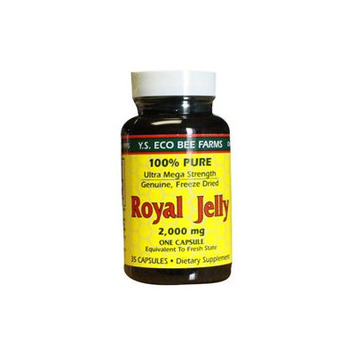 YS Royal Jelly/Honey Bee Royal Jelly 2000 MG - 35 Capsules - Bee Products