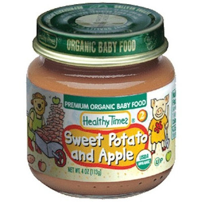 Healthy Times Organic Baby Food, Sweet Potato and Apple, 4-Ounce Jars (Pack of 12)
