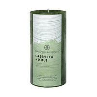 Chesapeake Bay Candle Green Tea & Lotus 6-in. Pillar Candle