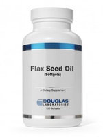 Organic Flax Seed Oil 1000 mg 100 gels by Douglas Labs