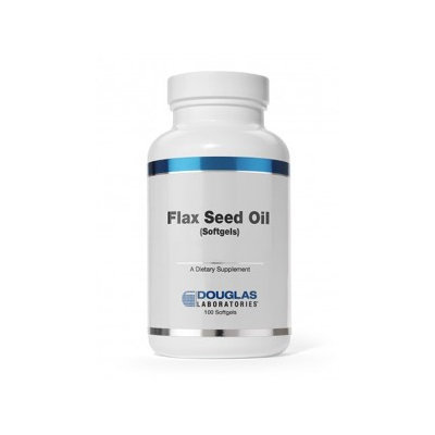 Organic Flax Seed Oil 1000 mg 100 gels by Douglas Labs