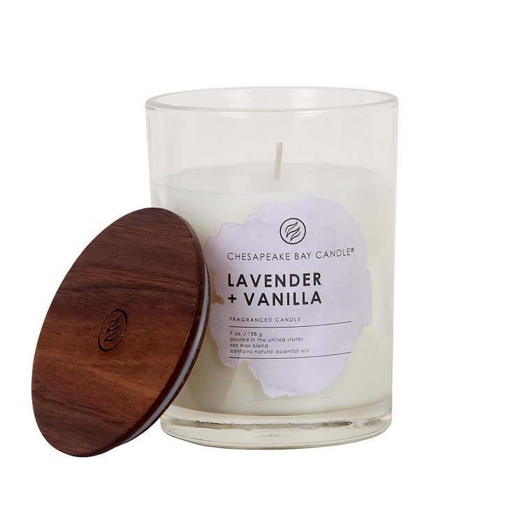 Chesapeake Bay Candle 7.5oz. Lavender (Purple) & Vanilla Jar Candle