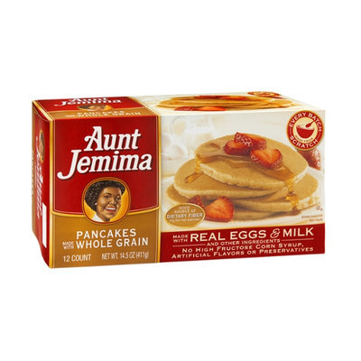 Aunt Jemima Pancakes Whole Grain - 12 CT