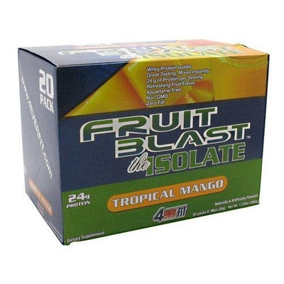 4Ever Fit Fruit Blast Isolate, Tropical Mango, 20 - 1 Ounce Packs