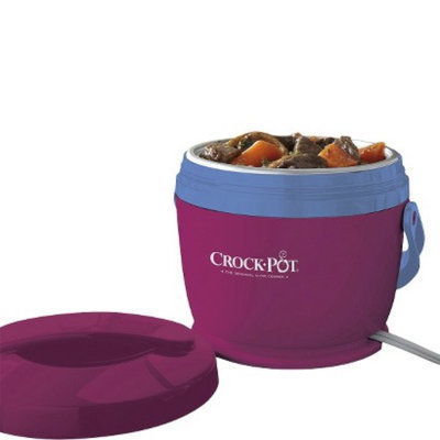 Crock Pot Crock-Pot Lunch Crock Food Warmer - Magenta & Sky Blue