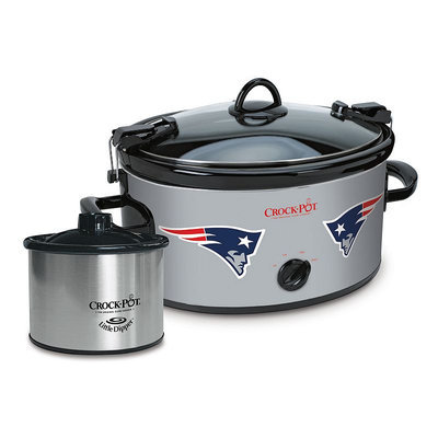 Crock-Pot Cook & Carry New England Patriots 6-Quart Slow Cooker Set, Multi/None