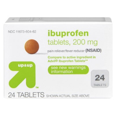 up & up Ibuprofen Pain Relief Tablet 24-pk.