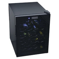 koolatron Koolatron Mirrored Glass Door Wine Cooler - Black