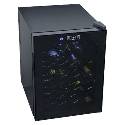 koolatron Koolatron Mirrored Glass Door Wine Cooler - Black