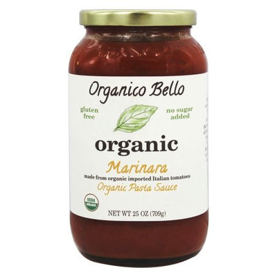 Organico Bello Organic Pasta Sauce Marinara 25 oz