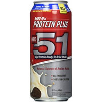 MET-Rx RTD 51 Cookies & Cream, 15 ounce, 12 count