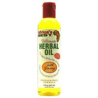 Africa's Best Ultimate Herbal Oil 8 oz. (3-Pack) with Free Nail File