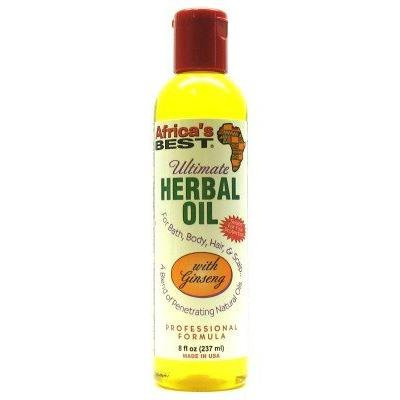 Africa's Best Ultimate Herbal Oil 8 oz. (3-Pack) with Free Nail File