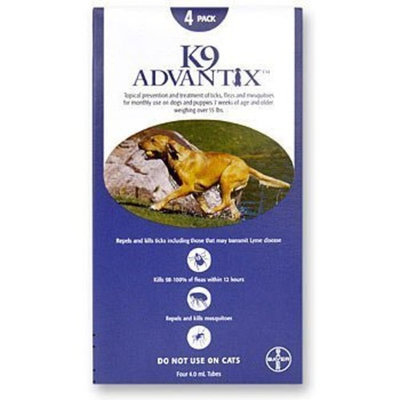 K 9 Advantix K9 Advantix 891962001507 Advantix Dog Bu 56-100 no. 4Pk
