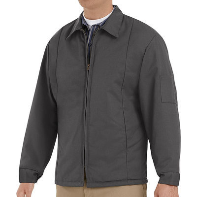 Red Kap Unisex Charcoal Twill Jackets & Coats Panel Jacket