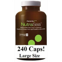 Nutra Sea Fish Oil (240 Capsules) (Fish Body oil for Omega 3s) NutraSea Herring oil by Ascenta Brand: Ascenta Health