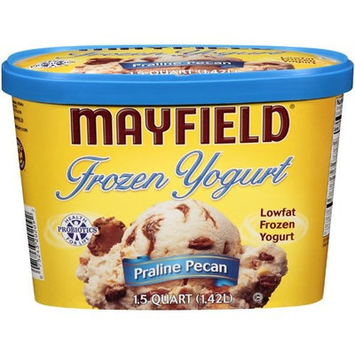 Mayfield Praline Pecan Frozen Yogurt, 1.5 qt
