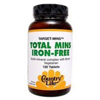 Target Total Mins-iron Fr 120 Tab By Country Life Vitamins (1 Each)