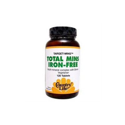 Target Total Mins-iron Fr 120 Tab By Country Life Vitamins (1 Each)