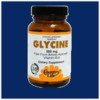 Country Life Glycine - 500 mg - 100 Tablets