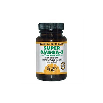 Country Life Super Omega-3 - 60 Softgels