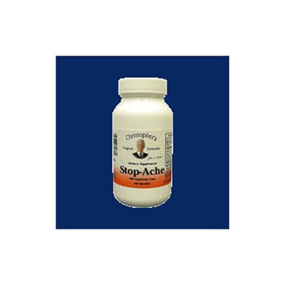 Stop-Ache, 440 mg, 100 Vegicaps, Christopher's Original Formulas