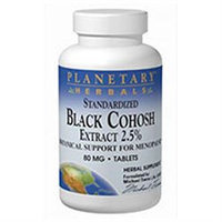 Planetary Formulations Standar Black Cohosh Ext 80 MG - 45 Tablets - Menopause Support Herbs