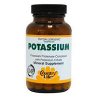 Country Life Potassium - 99 mg - 100 Tablets