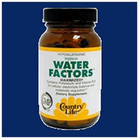 Water Factors 90 Tab By Country Life Vitamins (1 Each)