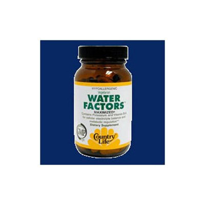 Water Factors 90 Tab By Country Life Vitamins (1 Each)