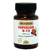 Superior B12 Sublingual 120 Chew By Country Life Vitamins (1 Each)
