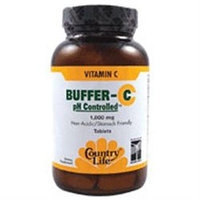 Buffer C Ph Cntrld 1000mg 60 Tab By Country Life Vitamins (1 Each)