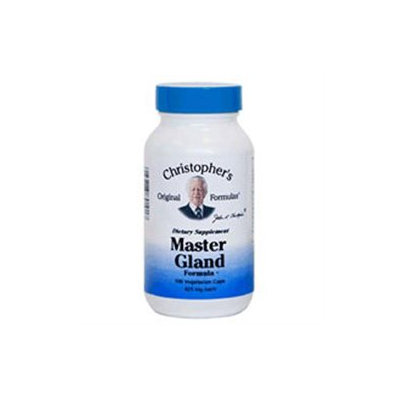 Master Gland Formula, 100 Vegicaps, Christopher's Original Formulas