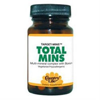 Country Life Total Mins Multi-Mineral w/Boron Tabs