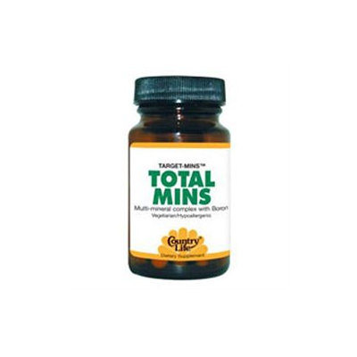 Country Life Total Mins Multi-Mineral w/Boron Tabs