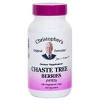 Dr. Christophers Formulas Single Herb Chaste Tree 100 Vegicaps