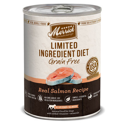 Merrick Limited Ingredient Diet Real Salmon Recipe Canned Dog Food
