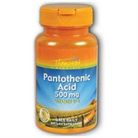 Pantothenic Acid 500mg 60 tabs, Thompson Nutritional Products