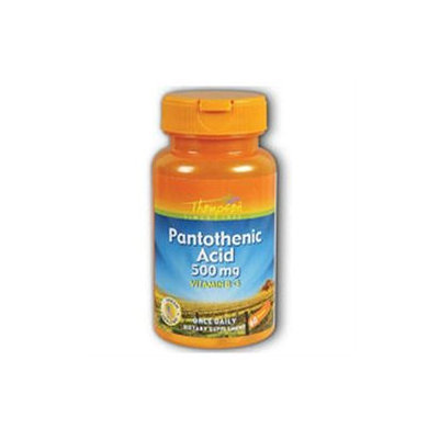 Pantothenic Acid 500mg 60 tabs, Thompson Nutritional Products