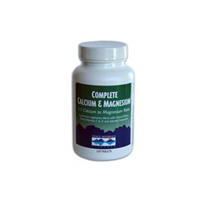 Trace Minerals Research Complete Calcium and Magnesium - 500 mg - 120 Tablets