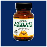 Country Life Active B-12 Dibencozide - 3000 mcg - 30 Sublingual Lozenges - Vegan