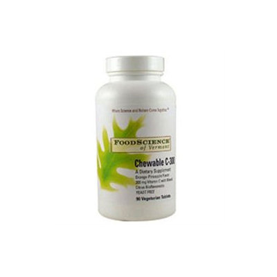 Food Science Labs Chewable C-300 Or-Pine - 90 Tablets - Vitamin C