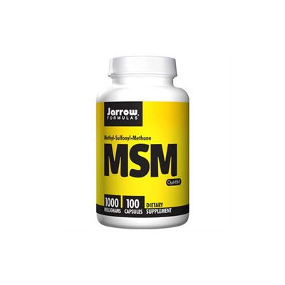 Jarrow Formulas - MSM Sulfur 1000 mg. - 100 Capsules
