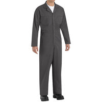 Red Kap Men's Long Sleeve Coveralls