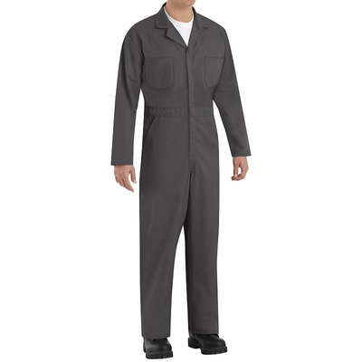 Red Kap Men's Long Sleeve Coveralls