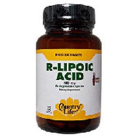 R-lipoic Acid 100mg 60 Vcap By Country Life Vitamins (1 Each)