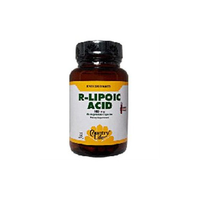 R-lipoic Acid 100mg 60 Vcap By Country Life Vitamins (1 Each)